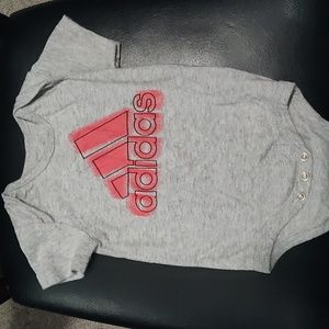 Gray Adidas jumper size 6 months